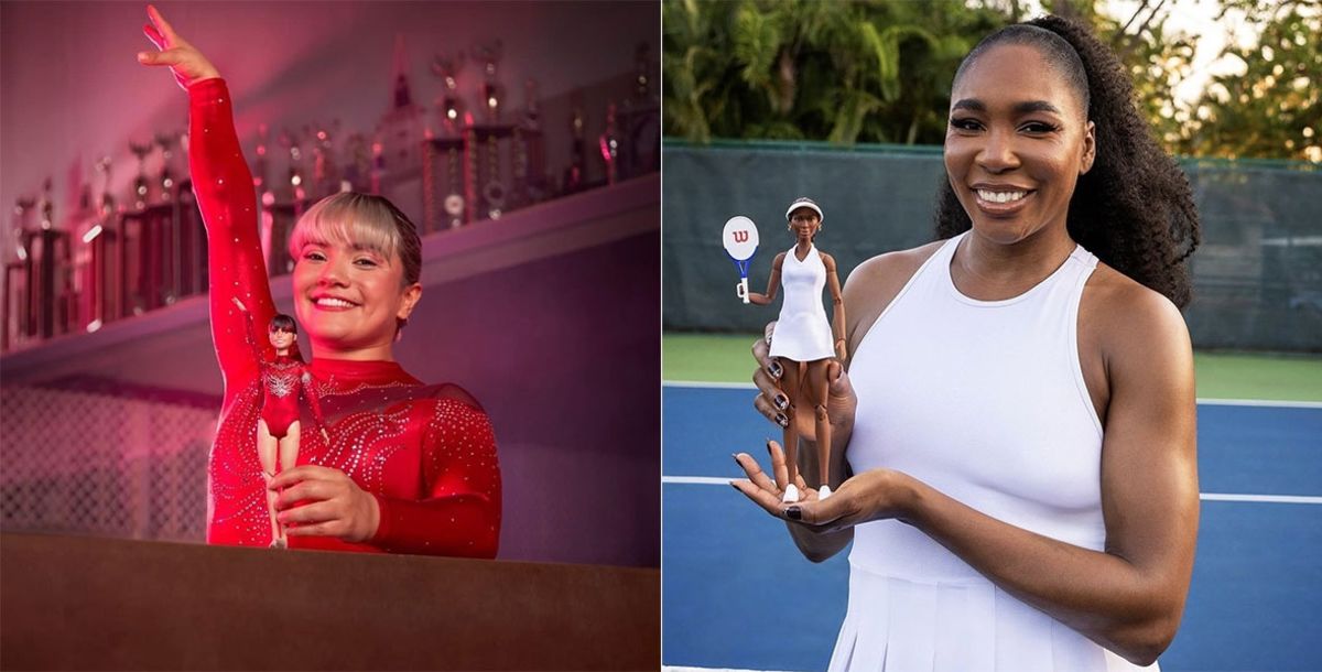 Famosos, Alexa Moreno, Barbie, Mattel, Venus Williams, Rebeca Andrade, Christine Sinclair, Mary Fowler, Estelle Mossely, Federica Pellegrini, Ewa Swoboda, Juegos Olímpicos, París 2024