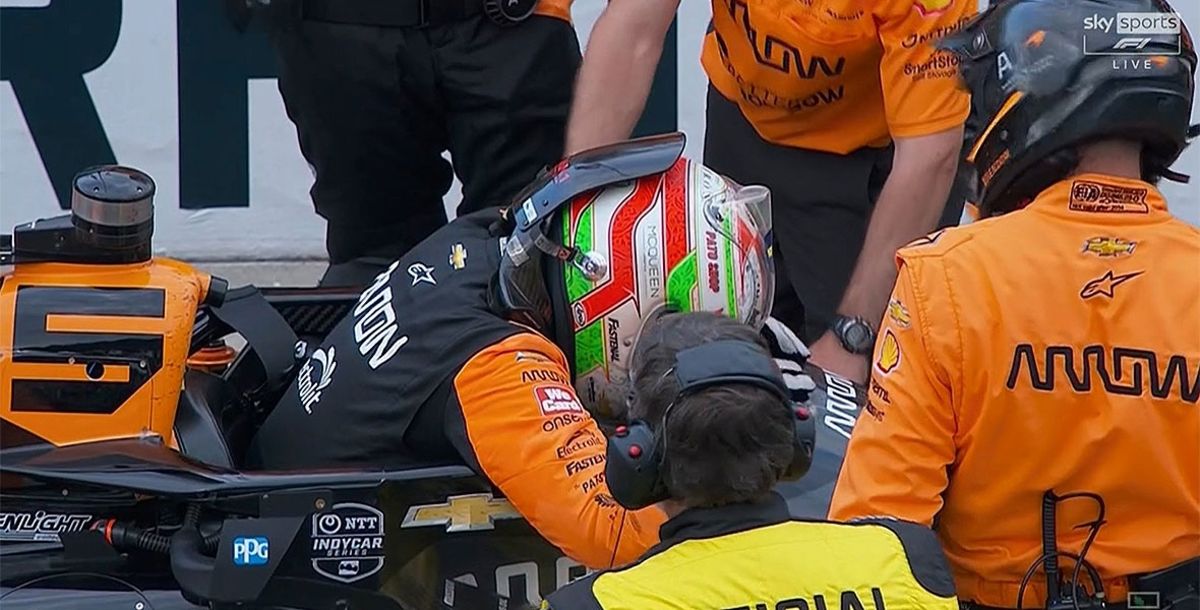 Indy 500, 500 millas de Indianapolis, Josef Newgarden, Pato O Ward, tormenta electríca, victoria