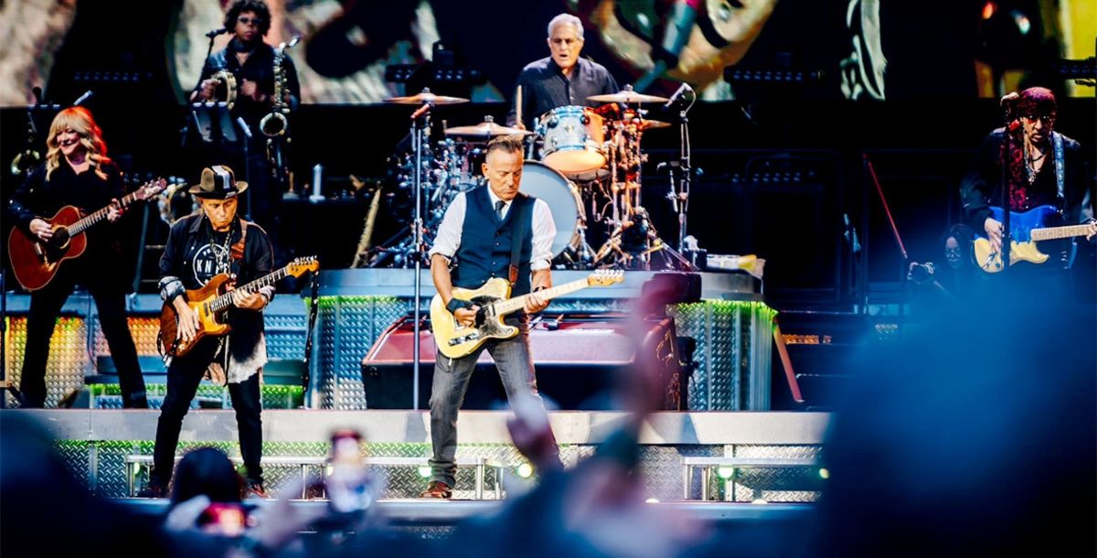 Música, Bruce Springsteen, El Jefe, Madrid, España, E Street Band, afonía, rock, soul, Metropolitano, Born in the USA
