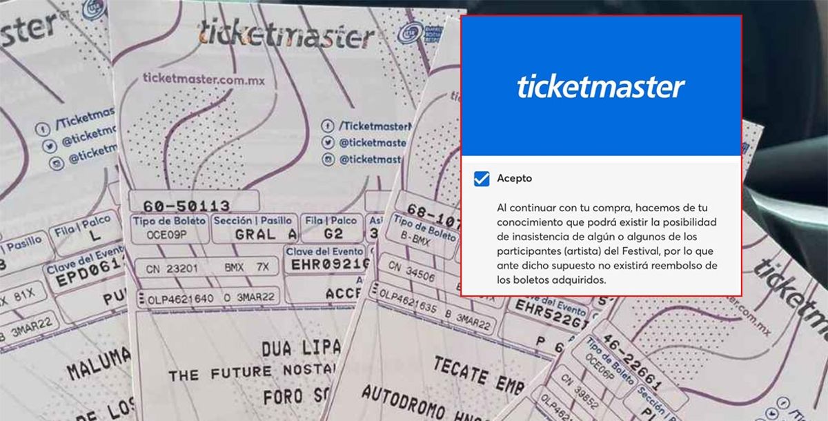 Música, Boletos, Eventos, Ticketmaster México, Arre, Flow Fest, Corona Capital 2024, Vive Latino, Profeco, Procuraduría Federal del Consumidor