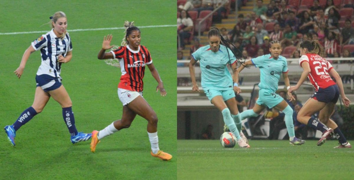 Rayadas, Monterrey, Chivas Femenil, AC Milan, FC Barcelona, amistosos