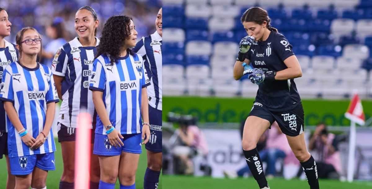Rayadas, Monterrey, Liga MX Femenil, Ana Gaby Paz, Zellyka Arce, Paola Manrique, debut