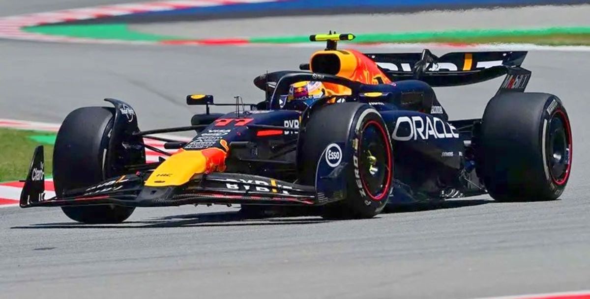 F1, Fórmula 1, Gran Premio de España, Montmeló, Sergio Checo Pérez, Max Verstappen, Red Bull, Charles Leclerc, Carlos Sainz, Ferrari, Lewis Hamilton, George Hamilton, Mercedes, McLaren, Aston Martin