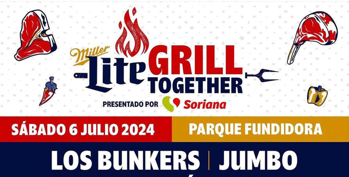 Música, Miller Grill Together, Los Bunkers, Jumbo, Daniel Me Estás Matando, Grill Academy, Miller Lite Bar 75, BBQ Alley, Grill Market