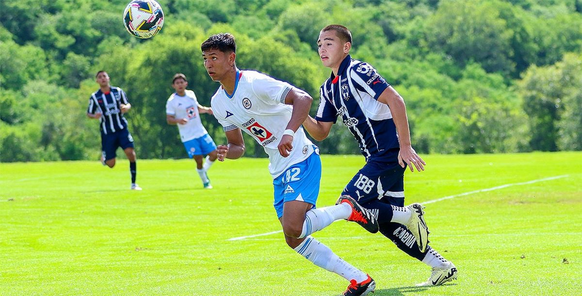 Rayados, Monterrey, Cruz Azul, Liga MX, Apertura 2024, Jornada 2, fuerzas básicas, Sub 23, Sub 19, Oscar Soto, Ángel Corrales