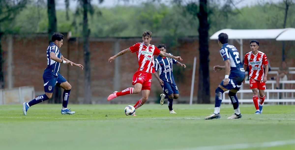 Rayados, Monterrey, Necaxa, Liga MX, Apertura 2024, Jornada 3, fuerzas básicas, Sub 23, Sub 19, Joaquín Moxica