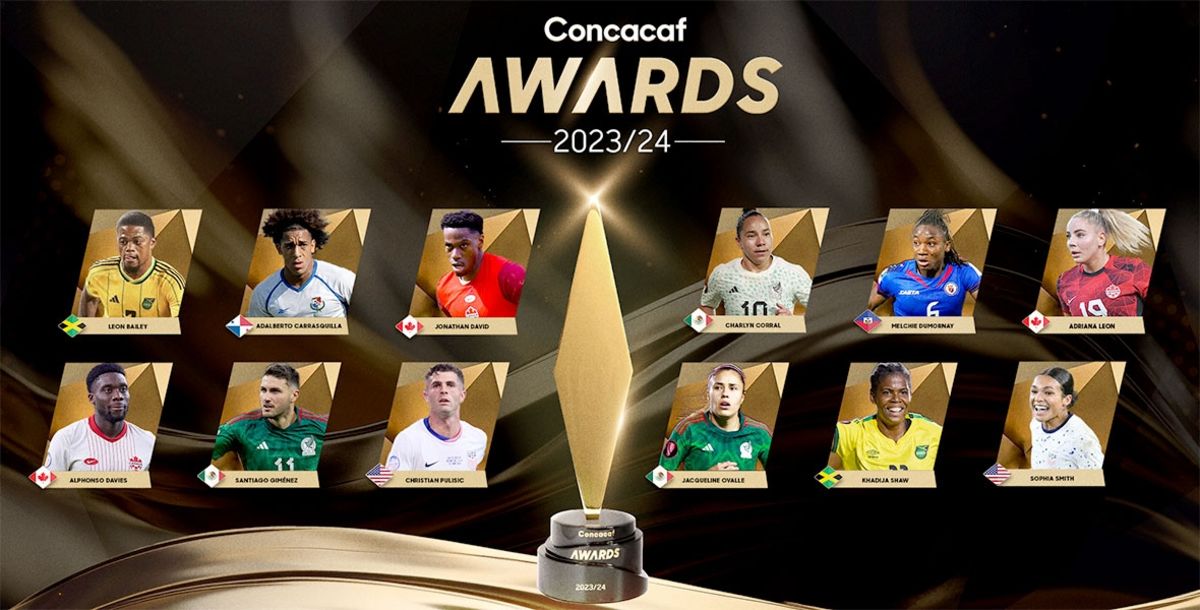 Concacaf, Jugador del Año, Jugadora del Año, Jacqueline Ovalle, Tigres Femenil, Charlyn Corral, Pachuca Femenil, Santiago Giménez, Feyenoord, voto, entrenadores, capitanes, aficionados