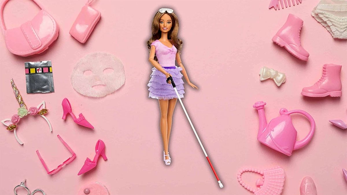 Famosos, Barbie, invidente, débil visual, Fundación Estadounidense para los Ciegos, Sociedad Nacional del Síndrome de Down, Mattel, Real Instituto Nacional de Ciegos
