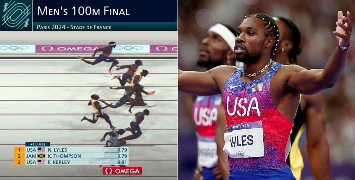 Juegos Olímpicos, París 2024, Atletismo, 100 m, Noah Lyles, Kishane Thompson, Fred Kerley, Atenas 2004, Justin Gatlin