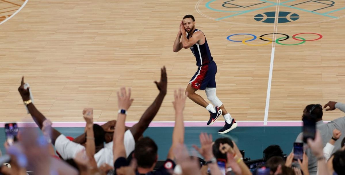 Juegos Olímpicos, París 2024, Estados Unidos, Francia, Basquetbol, baloncesto, Victor Wembanyama, Stephen Curry. Kevin Durant, crónica resultado