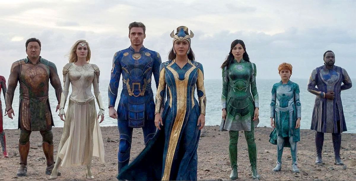 Cine, Eternals, Marvel Studios, Bob Iger, Kevin Feige, Angelina Jolie, Salma Hayek, Richard Madden