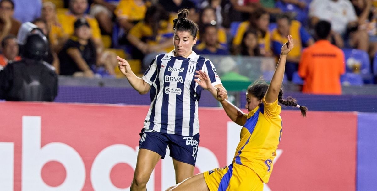 Rayadas, Monterrey, Lucía García, debut, Clásico Nacional, Champions Cup W