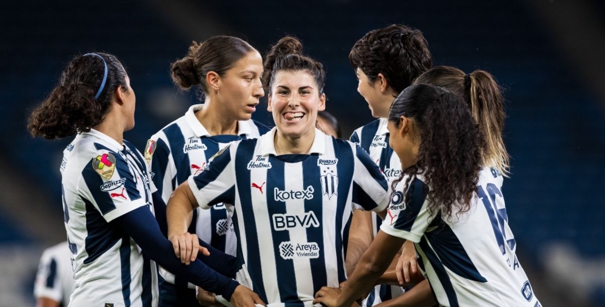 Rayadas, Monterrey, Liga MX Femenil, Lucía García, Jennifer Hermoso, Toluca