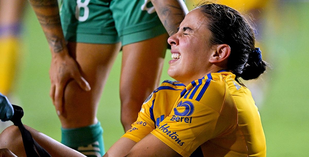 Jimena López, Tigres Femenil, Liga MX Femenil, Apertura 2024, Champions Cup W, lesión, Mazatlán