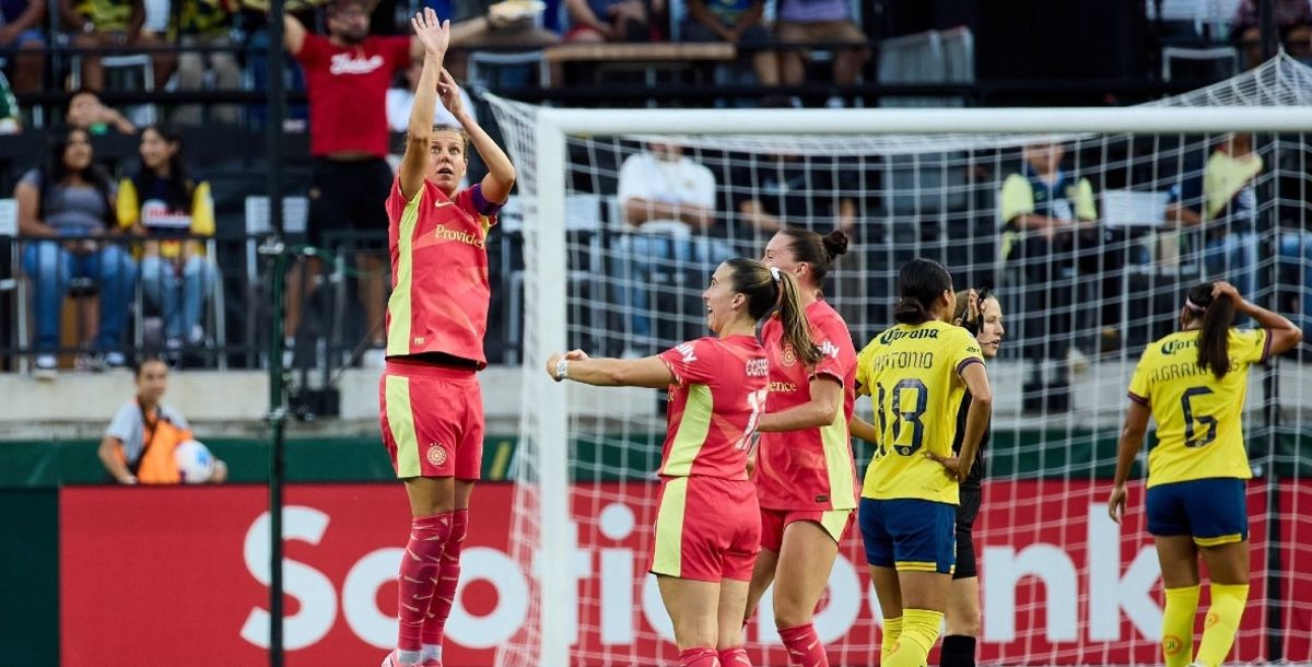 Champions Cub W, fecha 2, Portland Thorns, América Femenil, en vivo, minuto a minuto, resultado