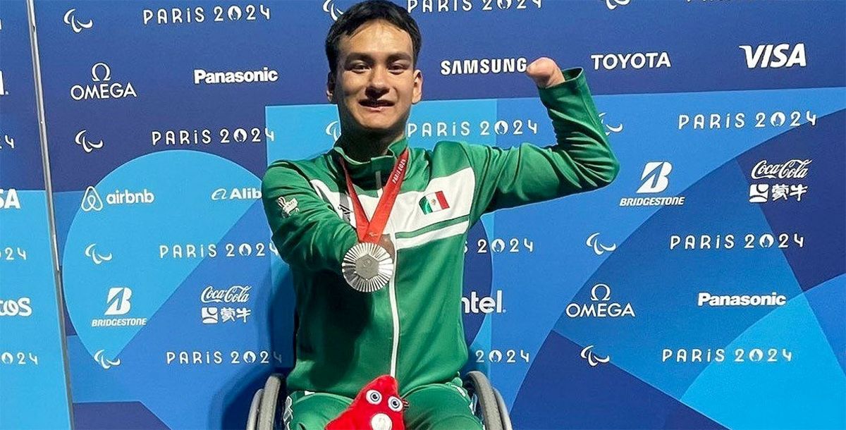 Juegos Paralímpicos, París 2024, Ángel de Jesús Camacho Ramírez, medallista, natación