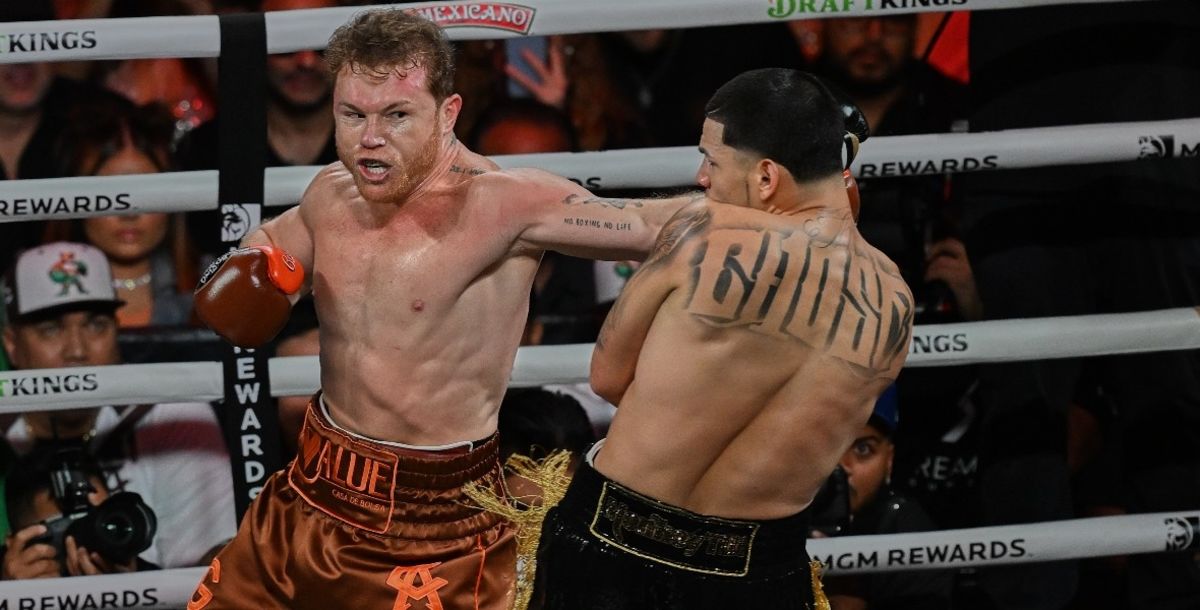 Boxeo, Saúl Canelo Álvarez, Edgar Berlanga, resultado, Las Vegas, decisión unanime