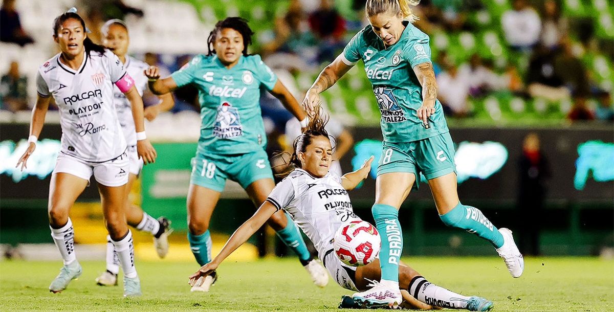 Liga MX Femenil, Apertura 2024, Jornada 13, León, Necaxa, La Fiera, Centellas, Daniela Calderón, crónica, resultado