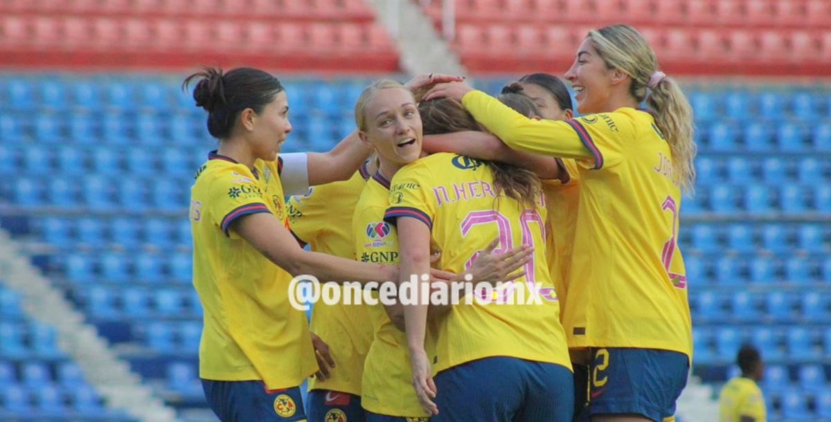 América Femenil, Pachuca, Liga MX Femenil, Kiana Palacios, resumen, goles