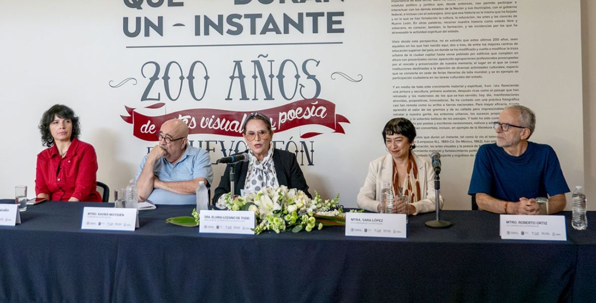 Cultura, CONARTE, Crepúsculos que duran un instante 200 años de artes visuales y poesía en Nuevo León,