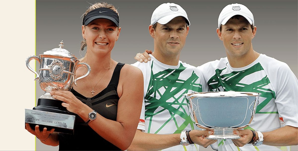 Tenis, Maria Sharapova, Bob y Mike Bryan, Salón Internacional de la Fama del Tenis, Clase 2025