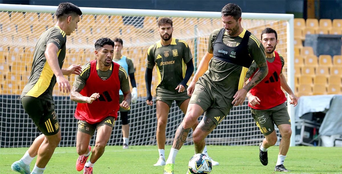 Tigres, Toluca, André-PIerre Gignac, Liga MX, Apertura 2024, Jornada 16, Javier Aquino, Jesús Angulo, entrenamiento