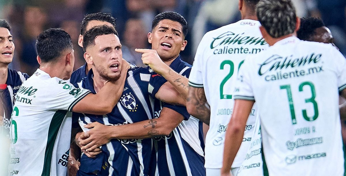 Lucas Ocampos, Rayados, León, Pumas, Liga MX, Apertura 2024, Liguilla, Cuartos de Final, Edgar Guerra