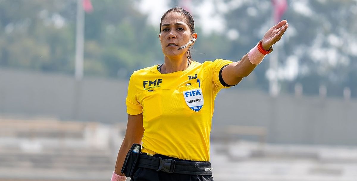 Tigres Femenil, Rayadas, Diana Stephania Pérez Borja, Liga MX Femenil, Apertura 2024, Liguilla, Final Nacional, Ida, arbitraje