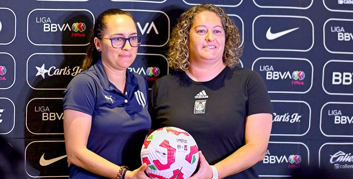 Tigres Femenil, Rayadas, Milagros Martínez, Amelia Valverde, Clásico Nacional Femenil,Liga MX Femenil, Apertura 2024, Liguilla, Final, primera Final con entrenadoras mujeres