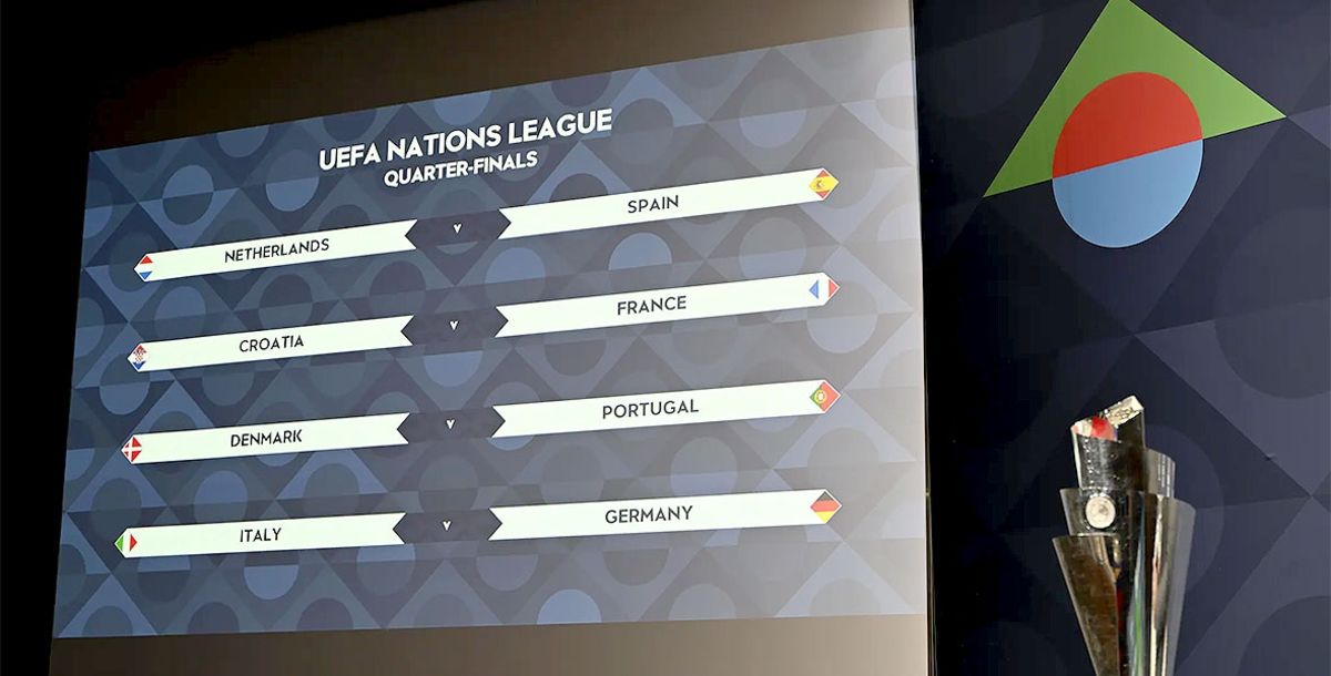 UEFA, Nations League, España, Países Bajos, Francia, Croacia, Italia, Alemania, Portugal, Dinamarca, Cuartos de Final