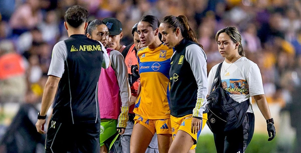 Maricarmen Reyes, Tigres Femenil, Liga MX Femenil, Apertura 2024, Final, Semifinal, América, Belén Cruz, lesión 