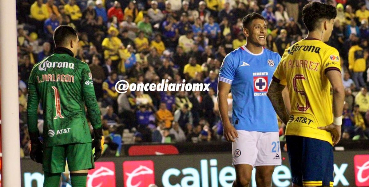 América, Cruz Azul, Liga MX, Apertura 2024, Liguilla, Semifinales, Ida, minuto a minuto, en vivo, crónica, resultado, goles