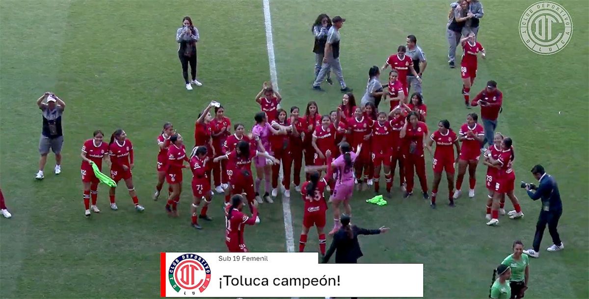 Toluca, Atlético de San Luis, Fernanda Monroy, Liga MX Femenil Sub 19, Apertura 2024, Liguilla, Final, Vuelta, Estadio Nemesio Diez, crónica, resultado