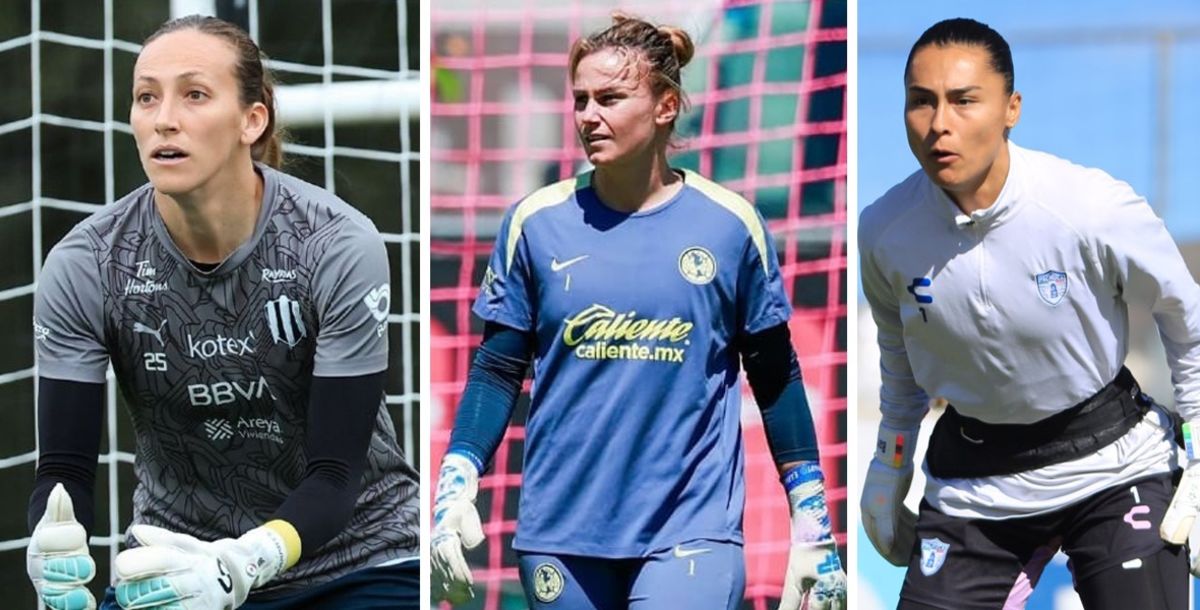 Liga MX Femenil, mejores porteras, Sandra Paños, Pamela Tajonar, Estehfanny Barreras