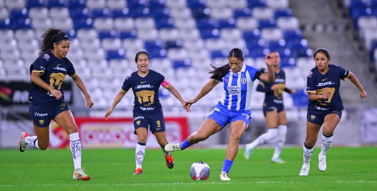 Rayadas, Pumas femenil, donde veo el partido, liga mx femenil, en vivo, Rayadas vs Pumas