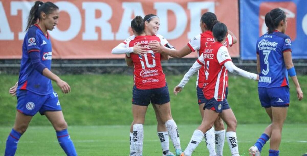 liga mx femenil, chivas, cruz azul, jornada 4, clausura 2025