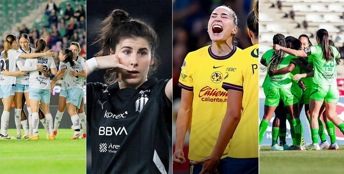 Liga MX Femenil, Clausura 2025, Jornada 4, resumen de la fecha 4, Rayadas, Tigres Femenil, Pachuca, América, Juárez, Atlético de San Luis