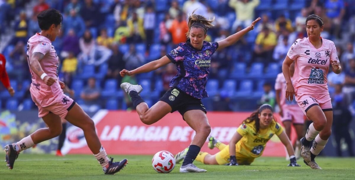 América Femenil, León, Liga MX Femenil, minuto a minuto, en vivo