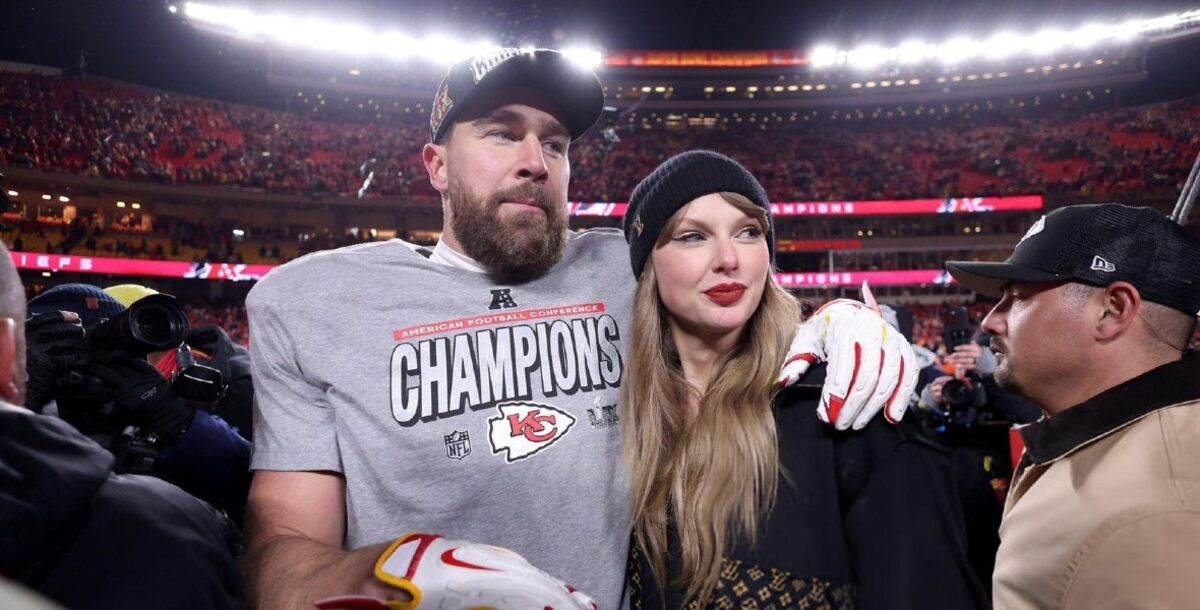 Taylor Swift, Travis Kelce, Kansas City Chiefs, NFL, Super Bowl, Kendrick Lamar