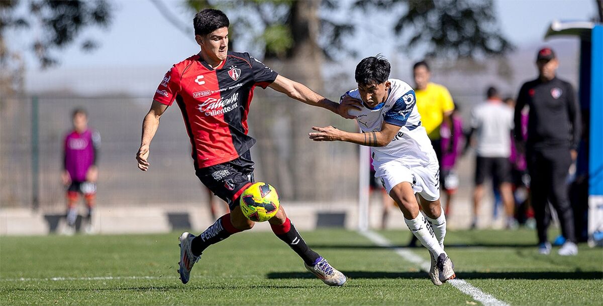 Rayados, Atlas, Monterrey, La Academia, Liga MX, Clausura 2025, Jornada 4, Fuerzas Básicas, Sub 23, Sub 19, crónica, resultado