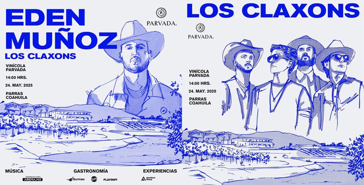 Música, Vinícola Parvada, Edén Muñoz, Los Claxons, Pueblo Mágico, Parras, Coahuila, concierto