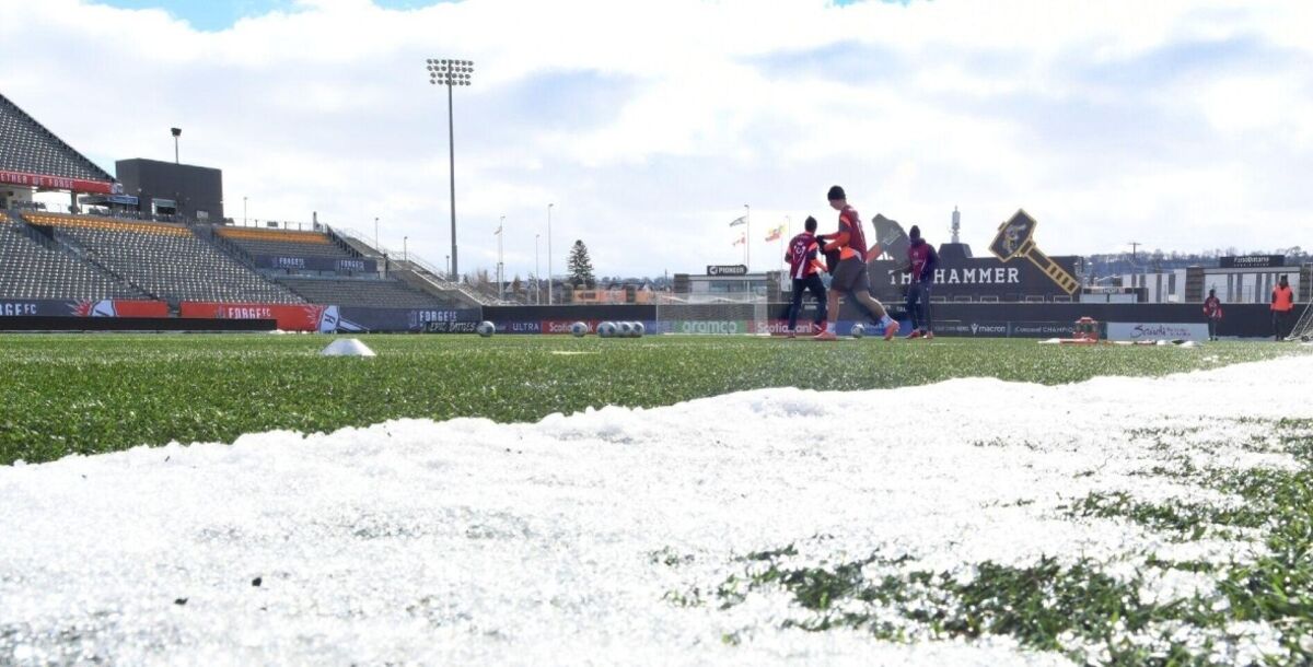 Rayados, Forge, Concachampions, frío, Tim Hortons Field, Hamilton clima