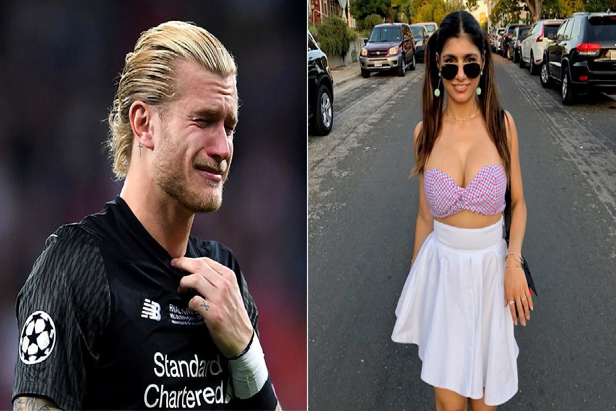 Mia Khalifa Loris Karius Champions League Final consuelo Real Madrid Liverpool