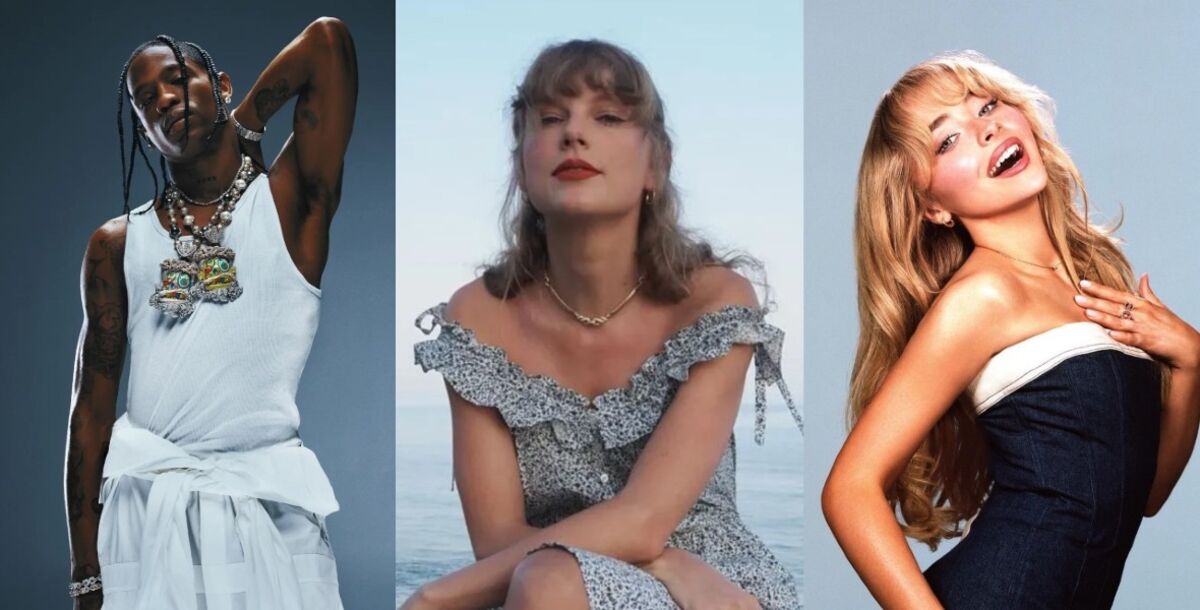 Travis Scott, Taylor Swift, Sabrina Carpenter, Khruangbin, colaboración, Billboard