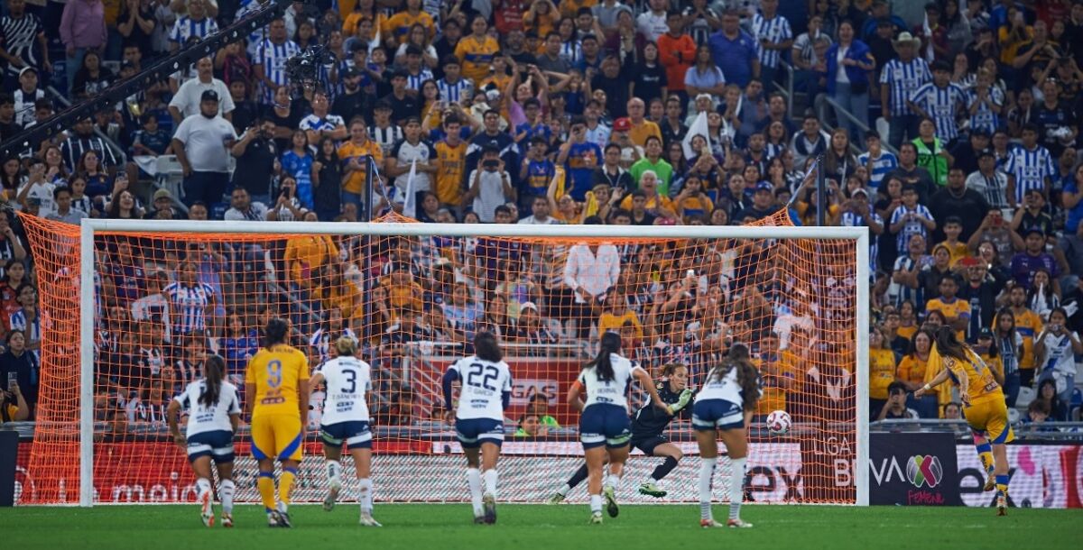 Tigres Femenil, Rayadas, Clásico Nacional, Liga MX Femenil, Jenni Hermoso, Lucía García