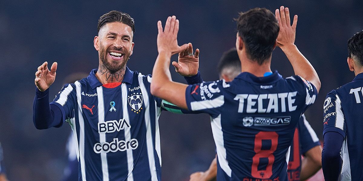 Rayados, Monterrey, Atlético de San Luis, Liga MX, Clausura 2025, Jornada 8, Estadio BBVA, Sergio Ramos, crónica, resultado