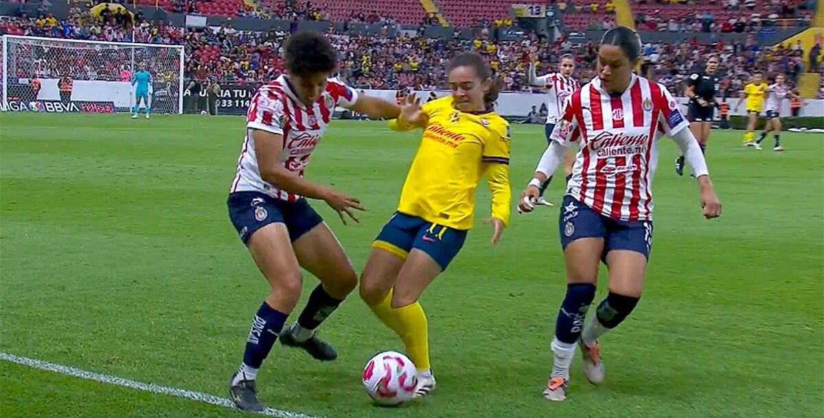 Aylin Avilez, América, lesión, ruptura de ligamentos cruzados en su rodilla izquierda, Liga MX Femenil, Clausura 2025, Jornada 11, Chivas, lesión