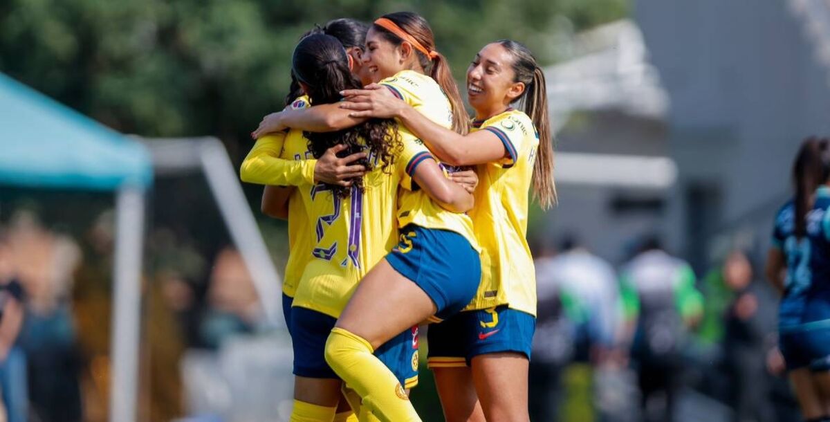 liga mx femenil, jornada 12, clausura 2025, américa, puebla femenil, águilas golearon a la franja