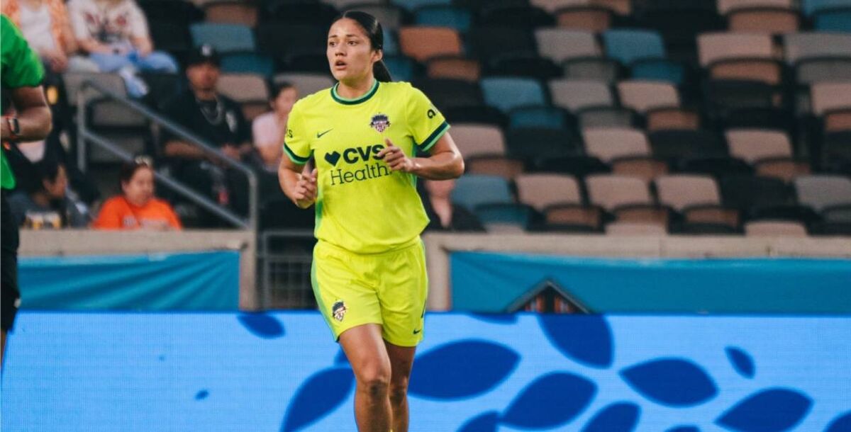 NWSL, Washington Spirit, Rebeca Bernal, debutó con triunfo, jugadora mexicana en estados unidos