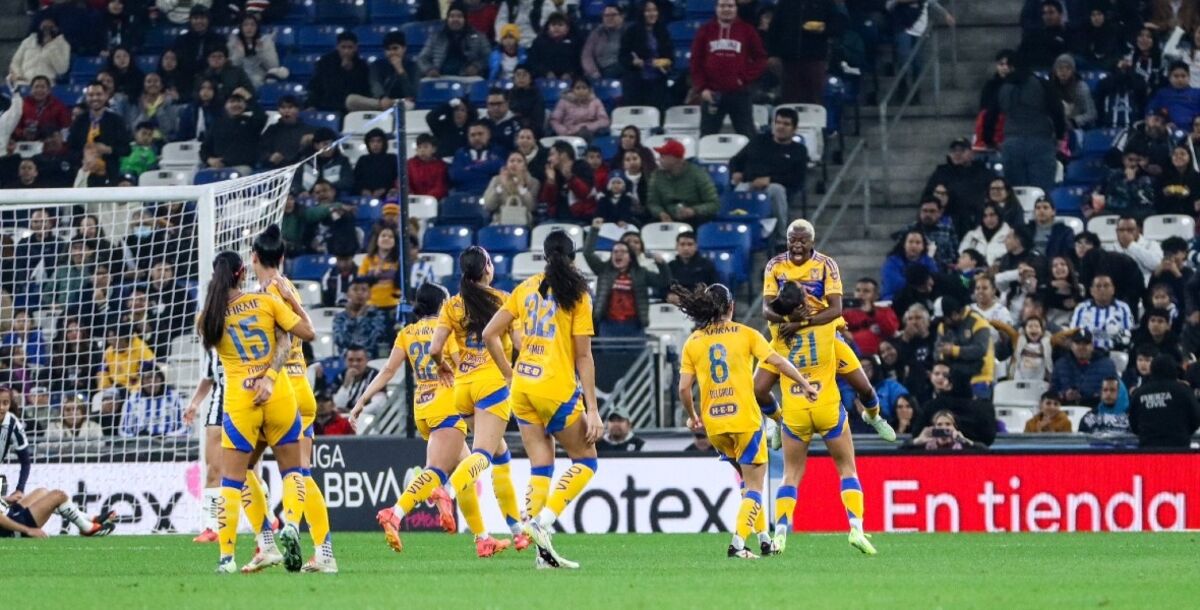 Tigres Femenil, Rayadas, Clásico, Liguilla, Liga MX Femenil, estadio BBVA